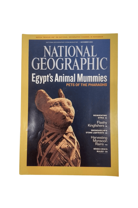 Vintage National Geographic November 2009 - Mu Shop