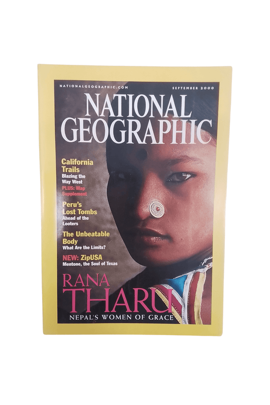 Vintage National Geographic September 2000 - Mu Shop